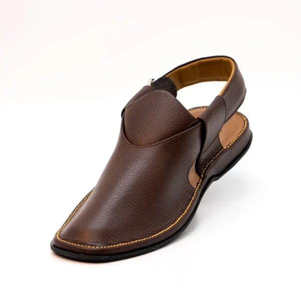 Peshawari Sandal – Rich Brown Classic - Image 5