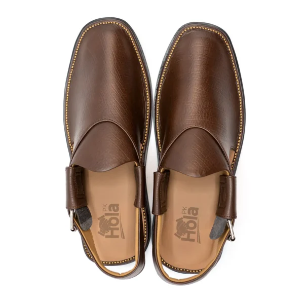 Peshawari Sandal – Rich Brown Classic - Image 2